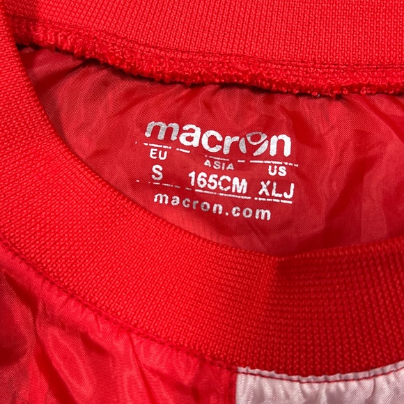 Vintage Macron SC Braga 2010-2011 Warmup Pullover Windbreaker Jacket Mens Small - Picture 9 of 12